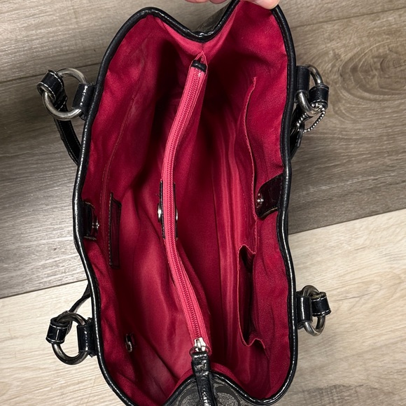 Coach Peyton Shopper Carryall Cavas Tote - Picture 11 of 16